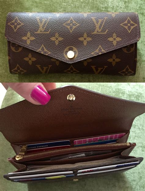 lv sara wallet|louis vuitton wallet women real.